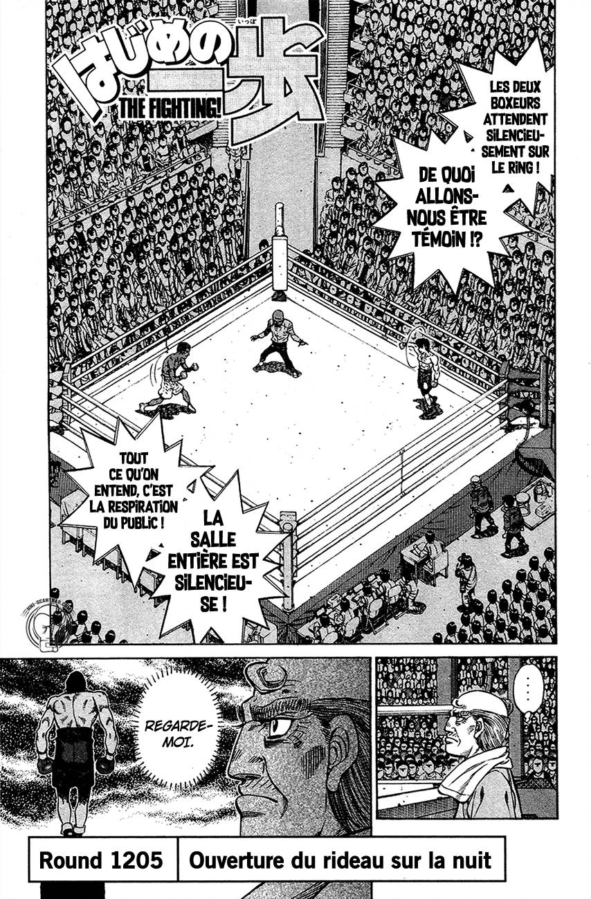 Lecture en ligne Hajime No Ippo 1205 page 1