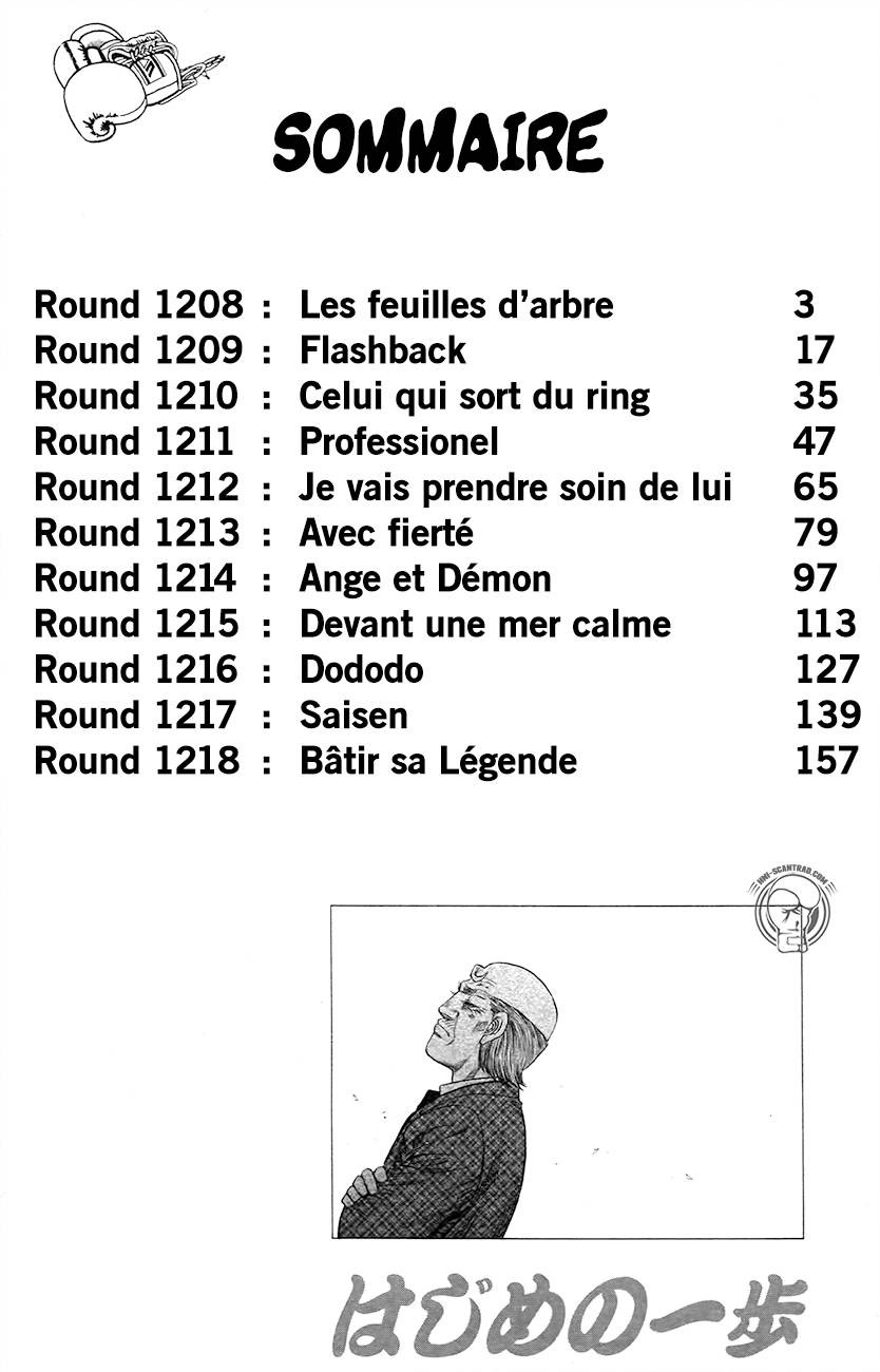 Lecture en ligne Hajime No Ippo 1208 page 3