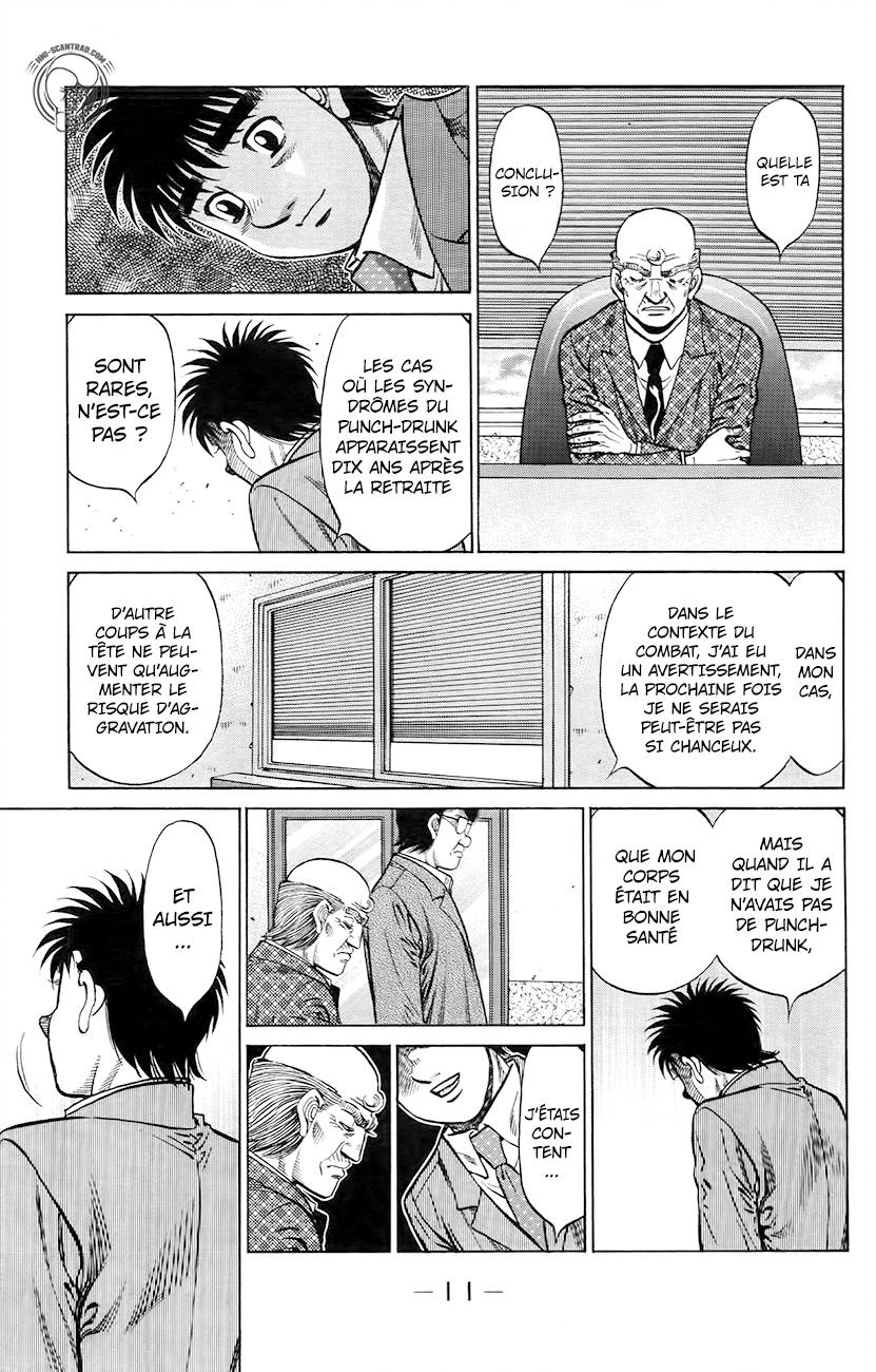 Lecture en ligne Hajime No Ippo 1208 page 12