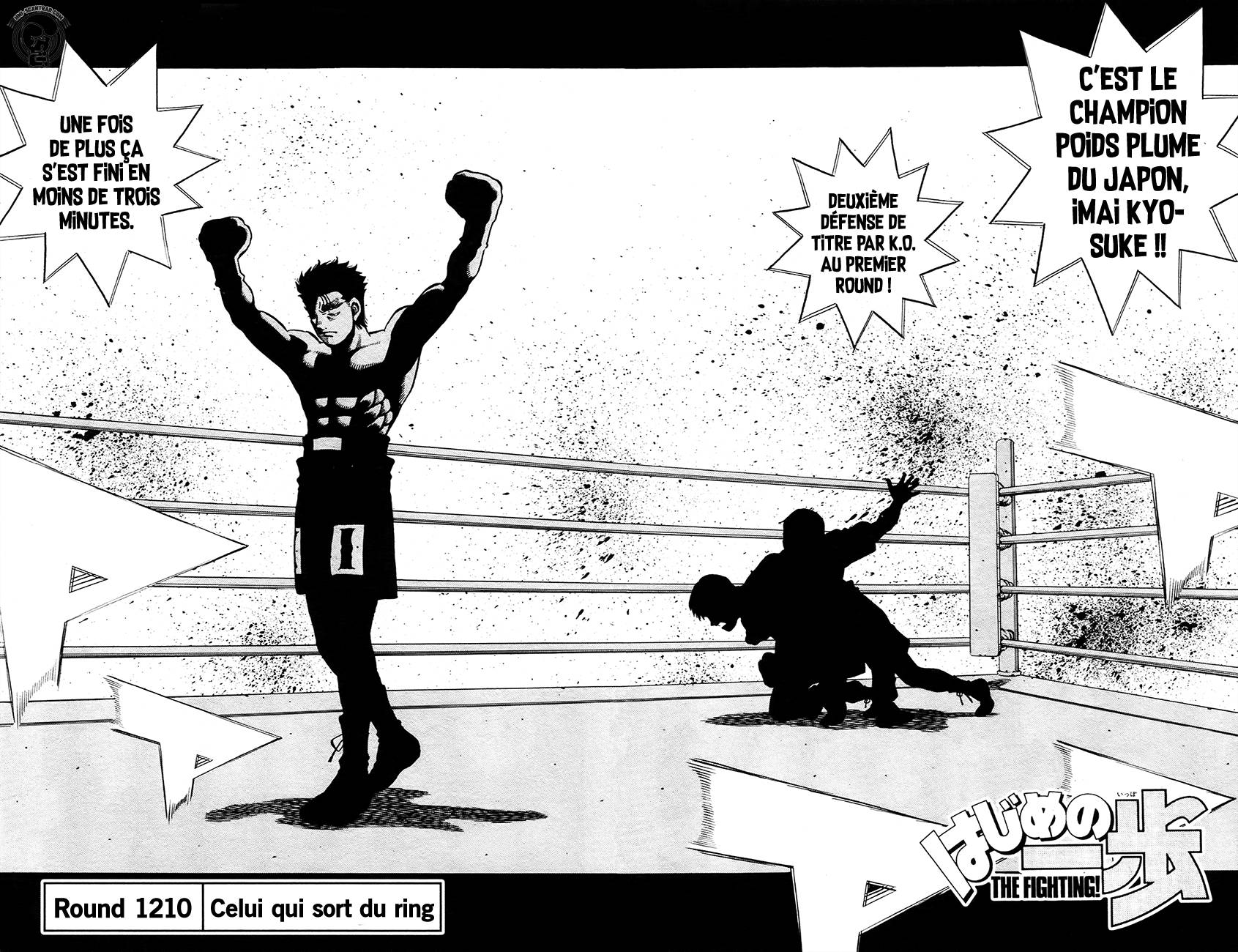 Lecture en ligne Hajime No Ippo 1210 page 2