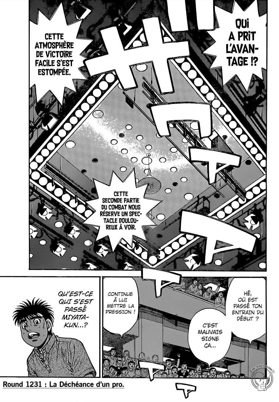 Lecture en ligne Hajime No Ippo 1231 page 3