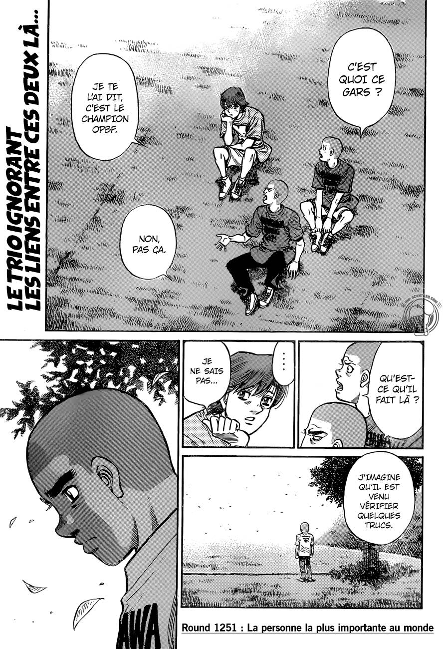 Lecture en ligne Hajime No Ippo 1251 page 1