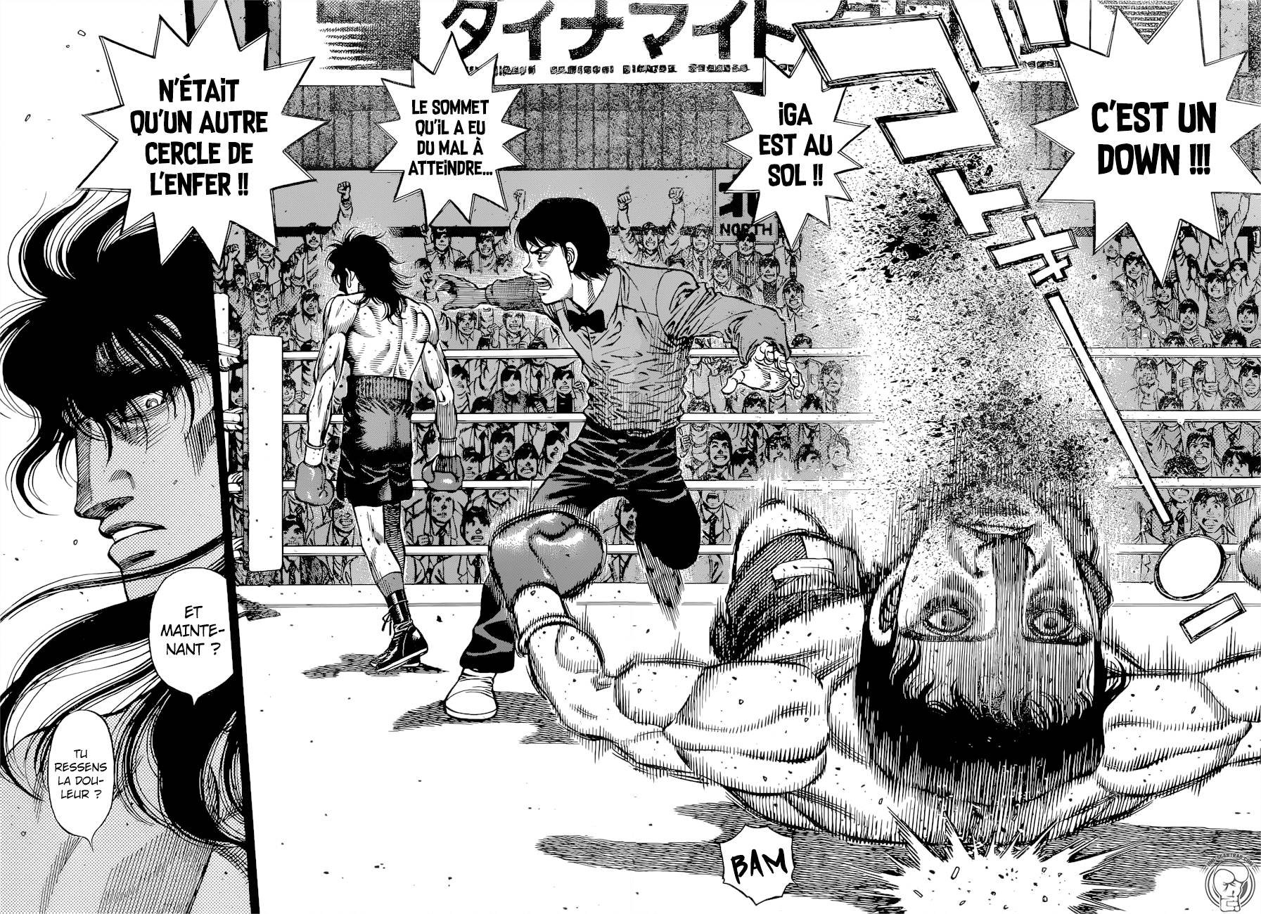 Lecture en ligne Hajime No Ippo 1255 page 14