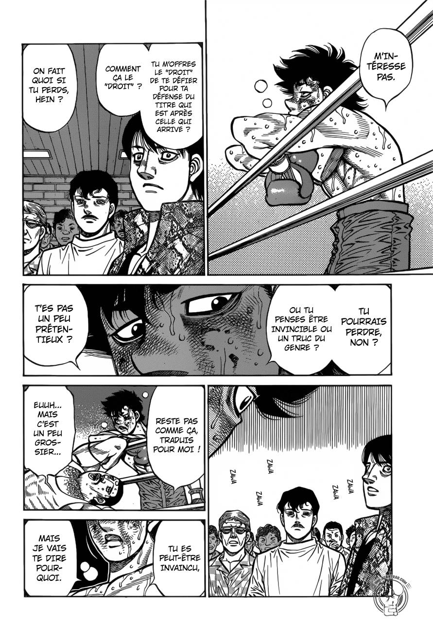 Lecture en ligne Hajime No Ippo 1275 page 19