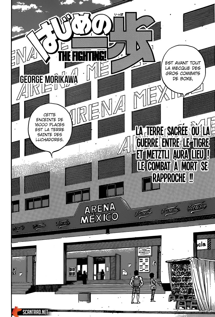 Lecture en ligne Hajime No Ippo 1293 page 3
