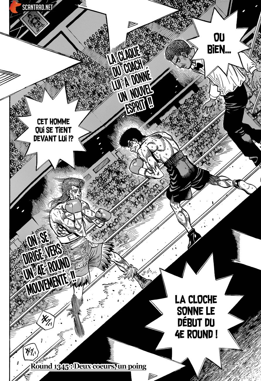 Lecture en ligne Hajime No Ippo 1345 page 3
