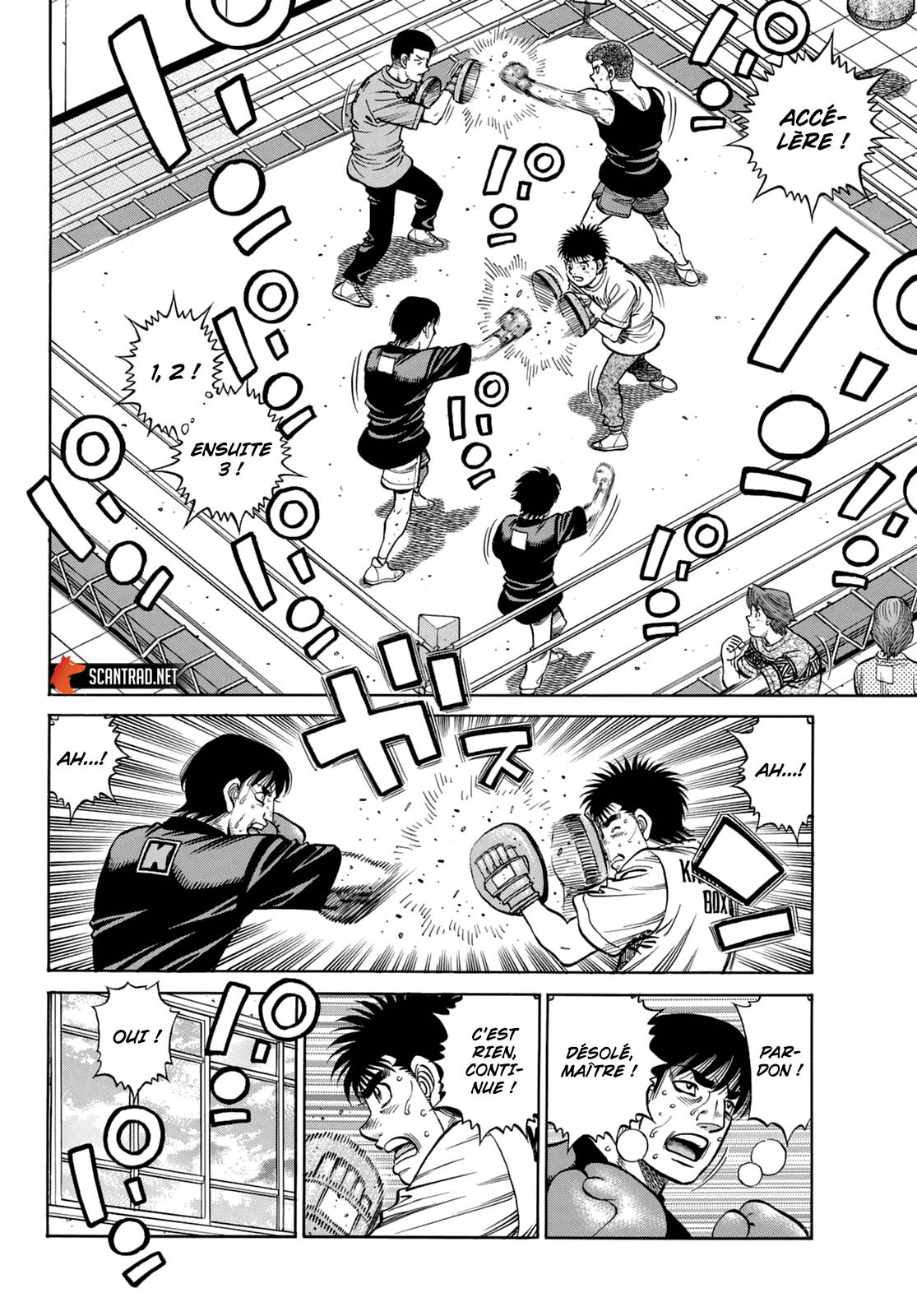 Lecture en ligne Hajime No Ippo 1350 page 3