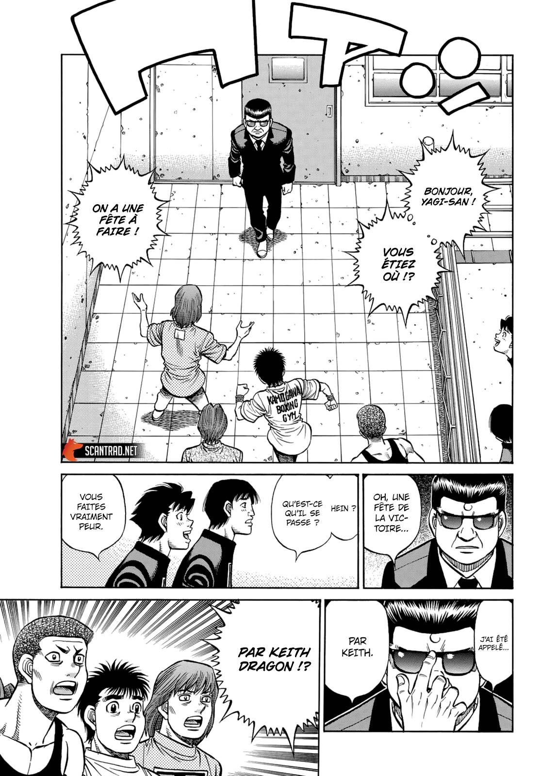 Lecture en ligne Hajime No Ippo 1350 page 12