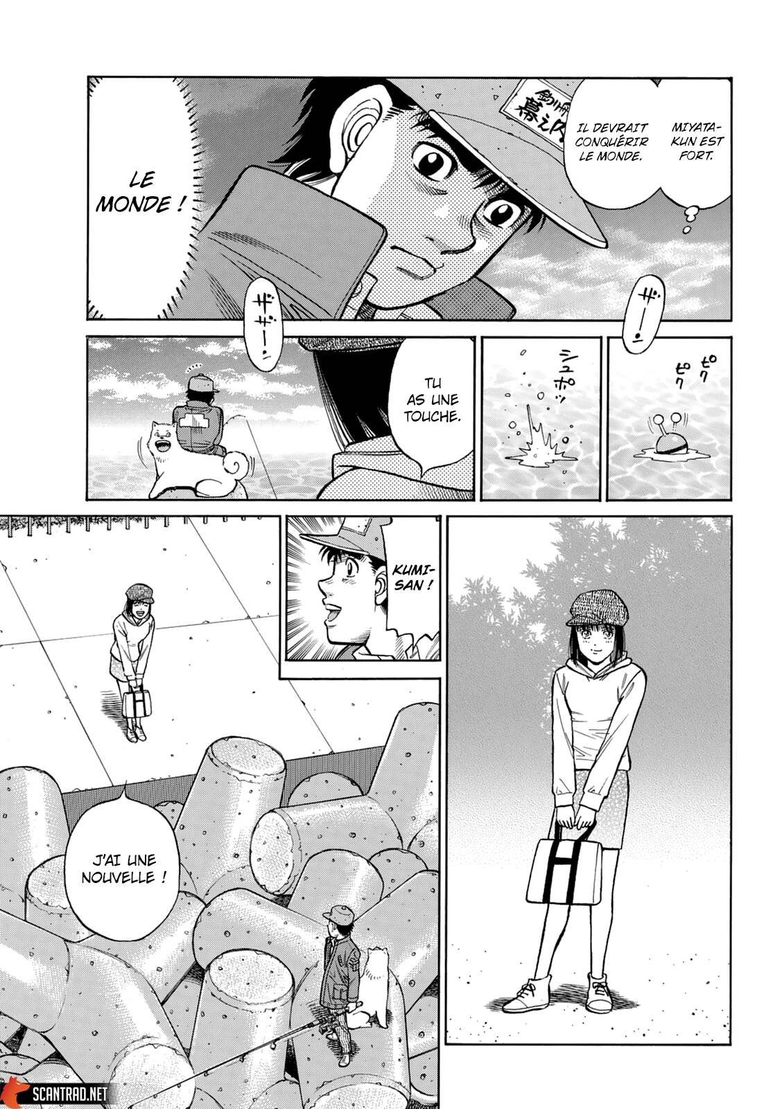 Lecture en ligne Hajime No Ippo 1350 page 18
