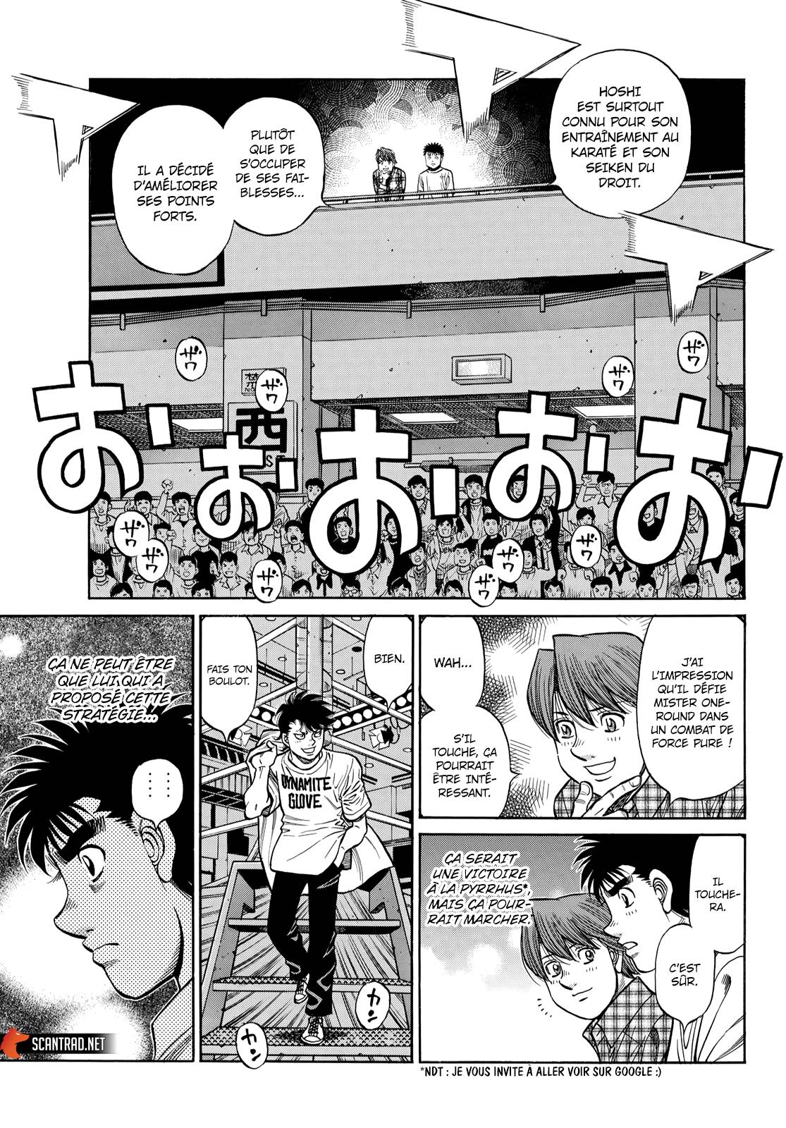 Lecture en ligne Hajime No Ippo 1354 page 6