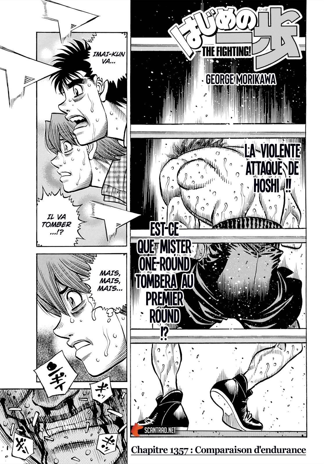 Lecture en ligne Hajime No Ippo 1357 page 1