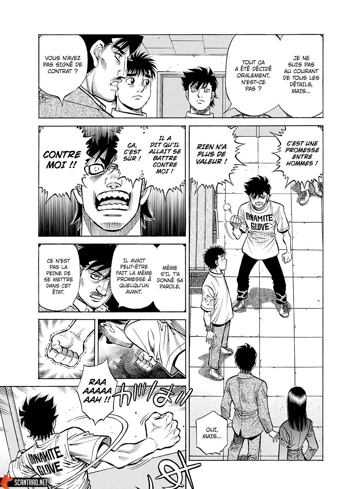Lecture en ligne Hajime No Ippo 1358 page 3