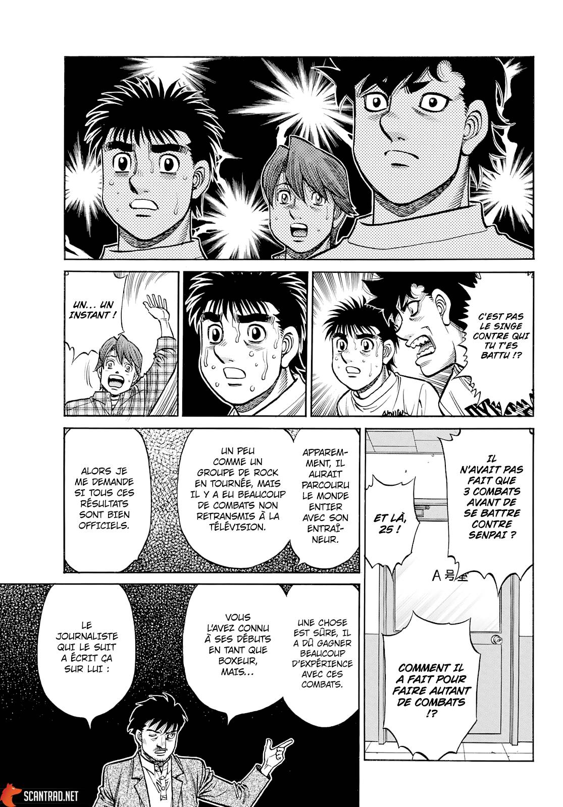 Lecture en ligne Hajime No Ippo 1358 page 7