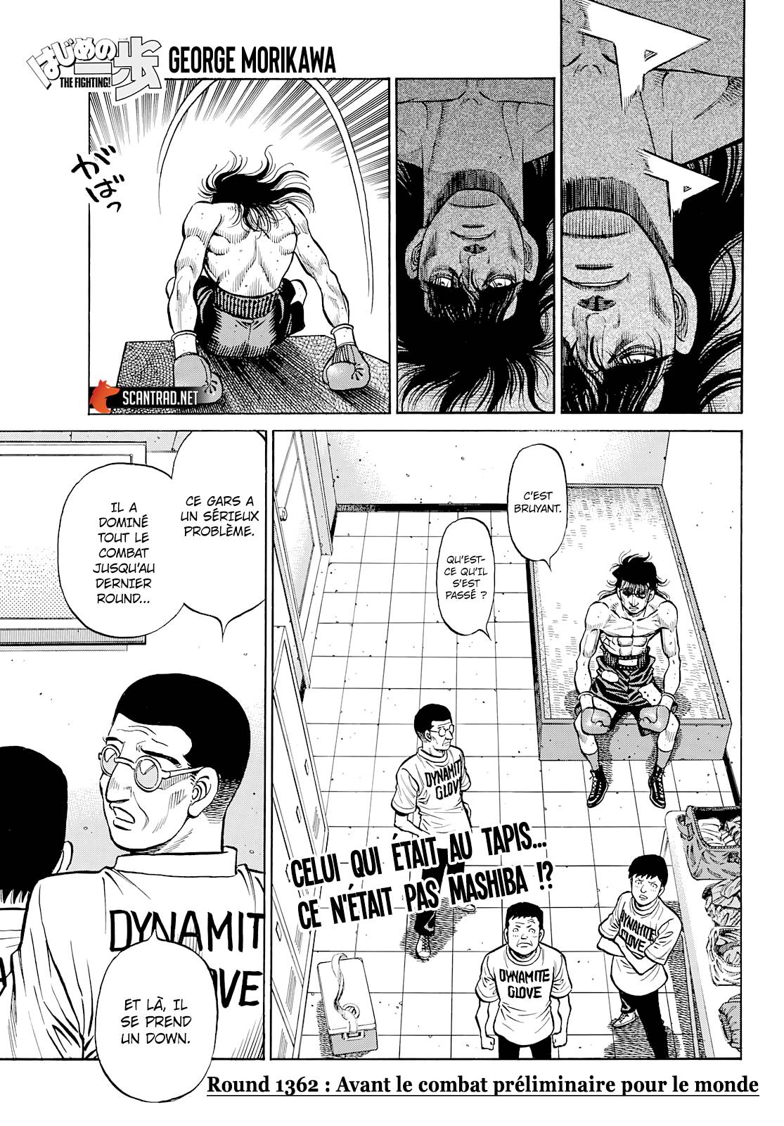 Lecture en ligne Hajime No Ippo 1362 page 3