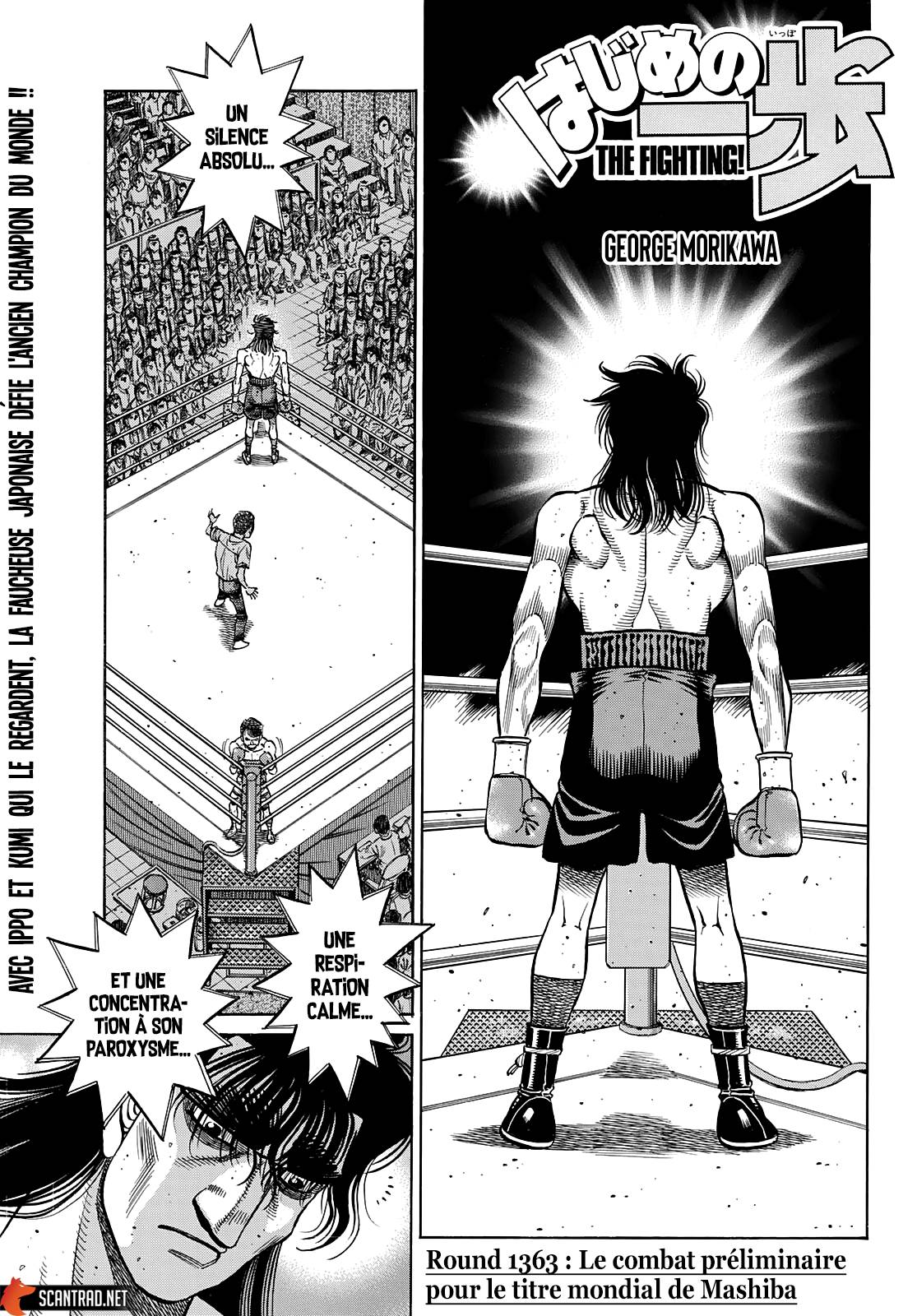 Lecture en ligne Hajime No Ippo 1363 page 1