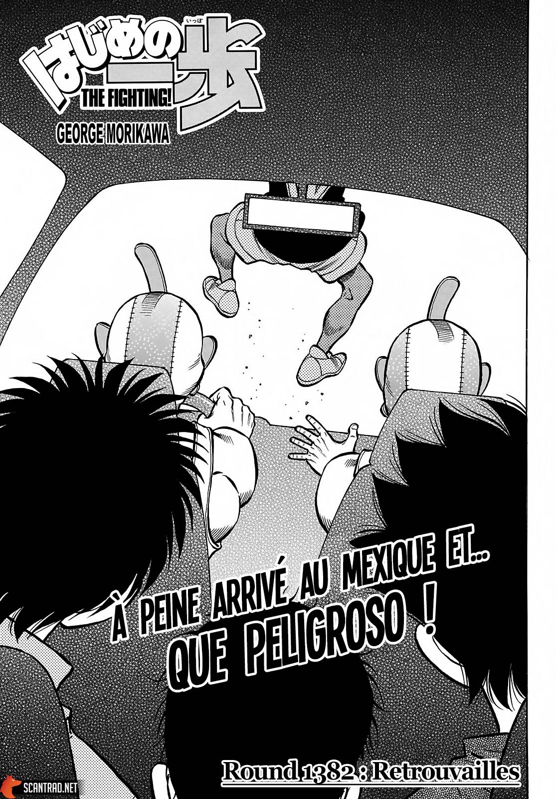 Lecture en ligne Hajime No Ippo 1382 page 1