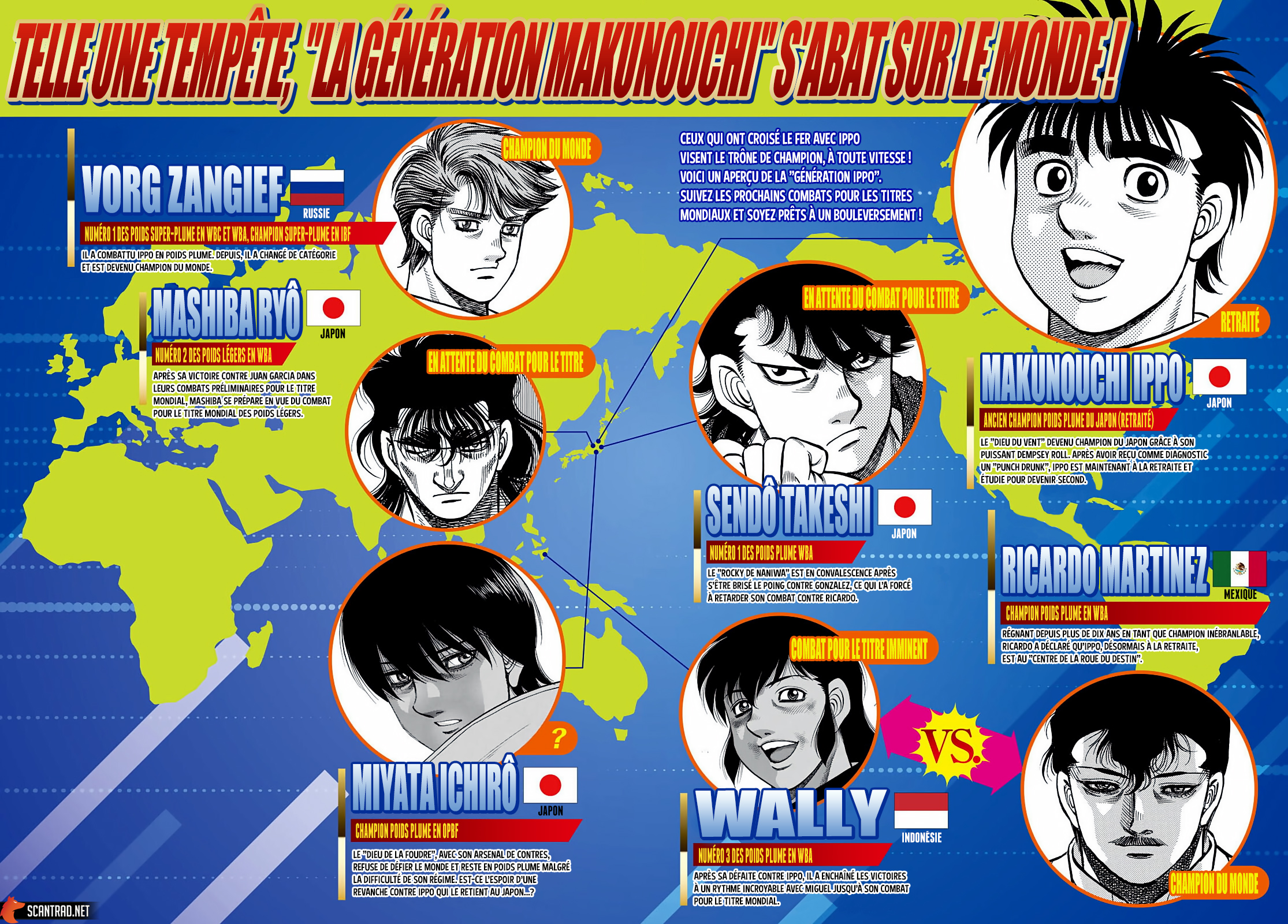 Lecture en ligne Hajime No Ippo 1384 page 1