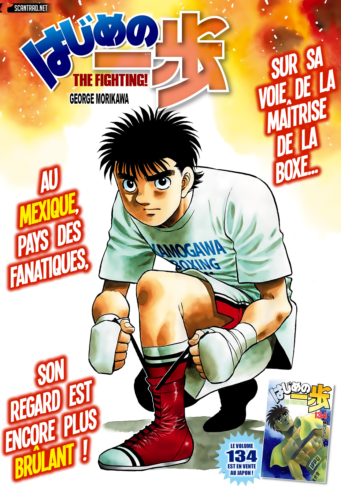 Lecture en ligne Hajime No Ippo 1384 page 3