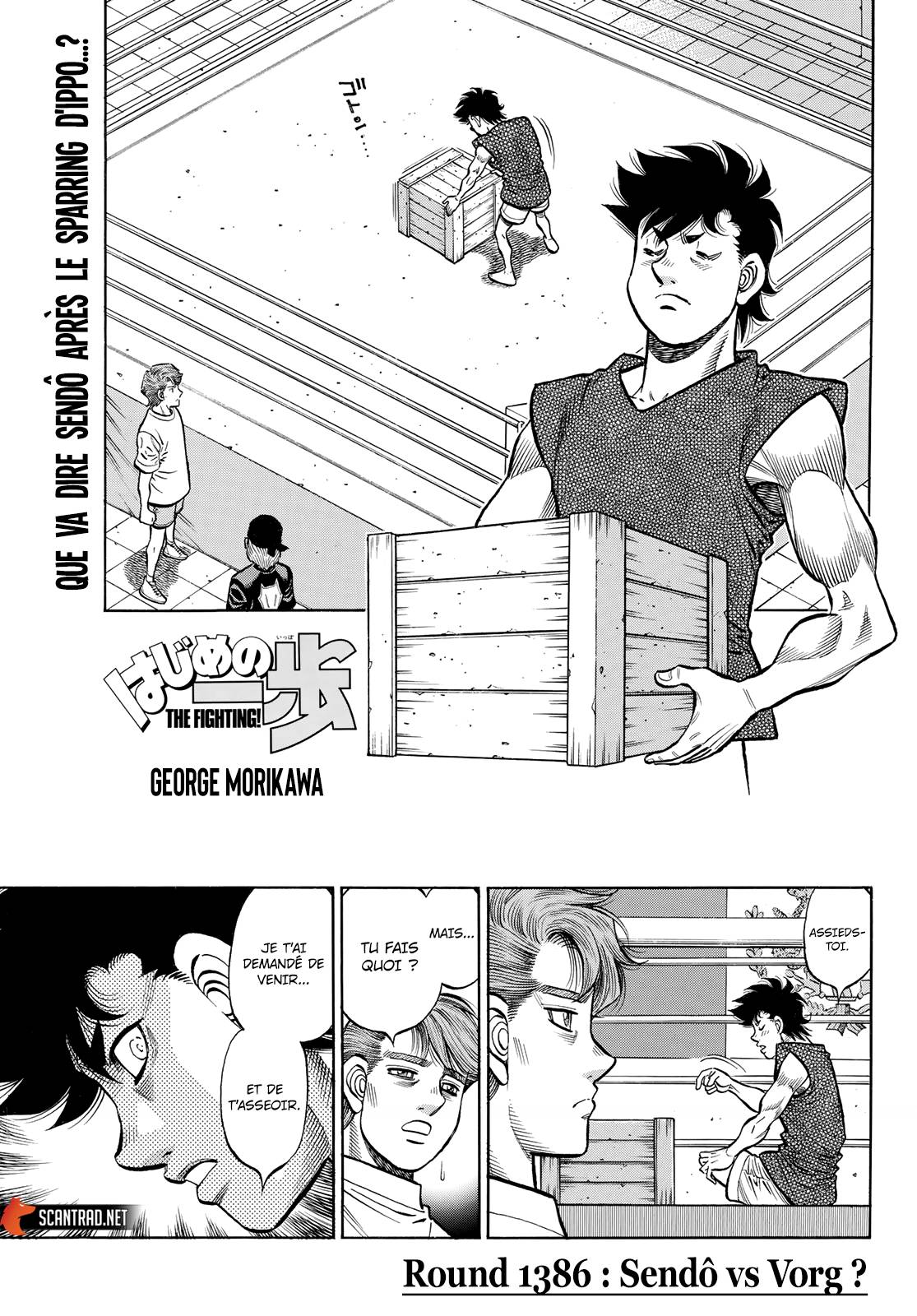 Lecture en ligne Hajime No Ippo 1386 page 1