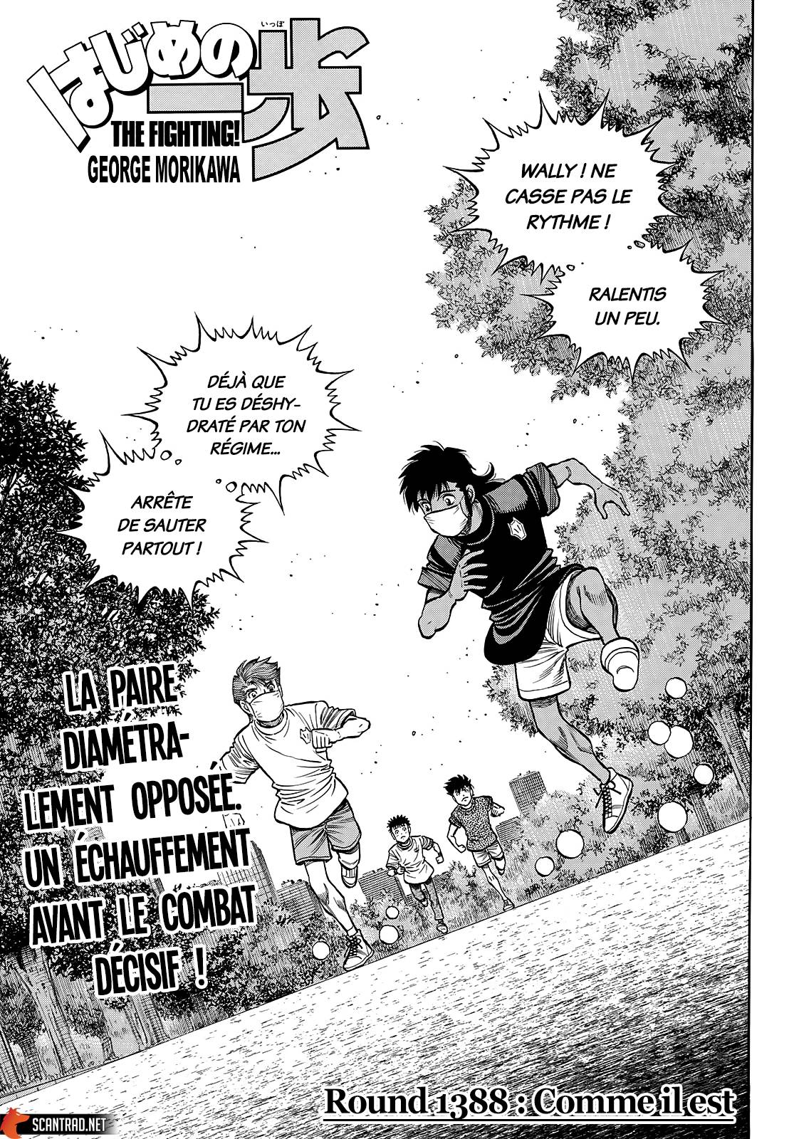 Lecture en ligne Hajime No Ippo 1388 page 1