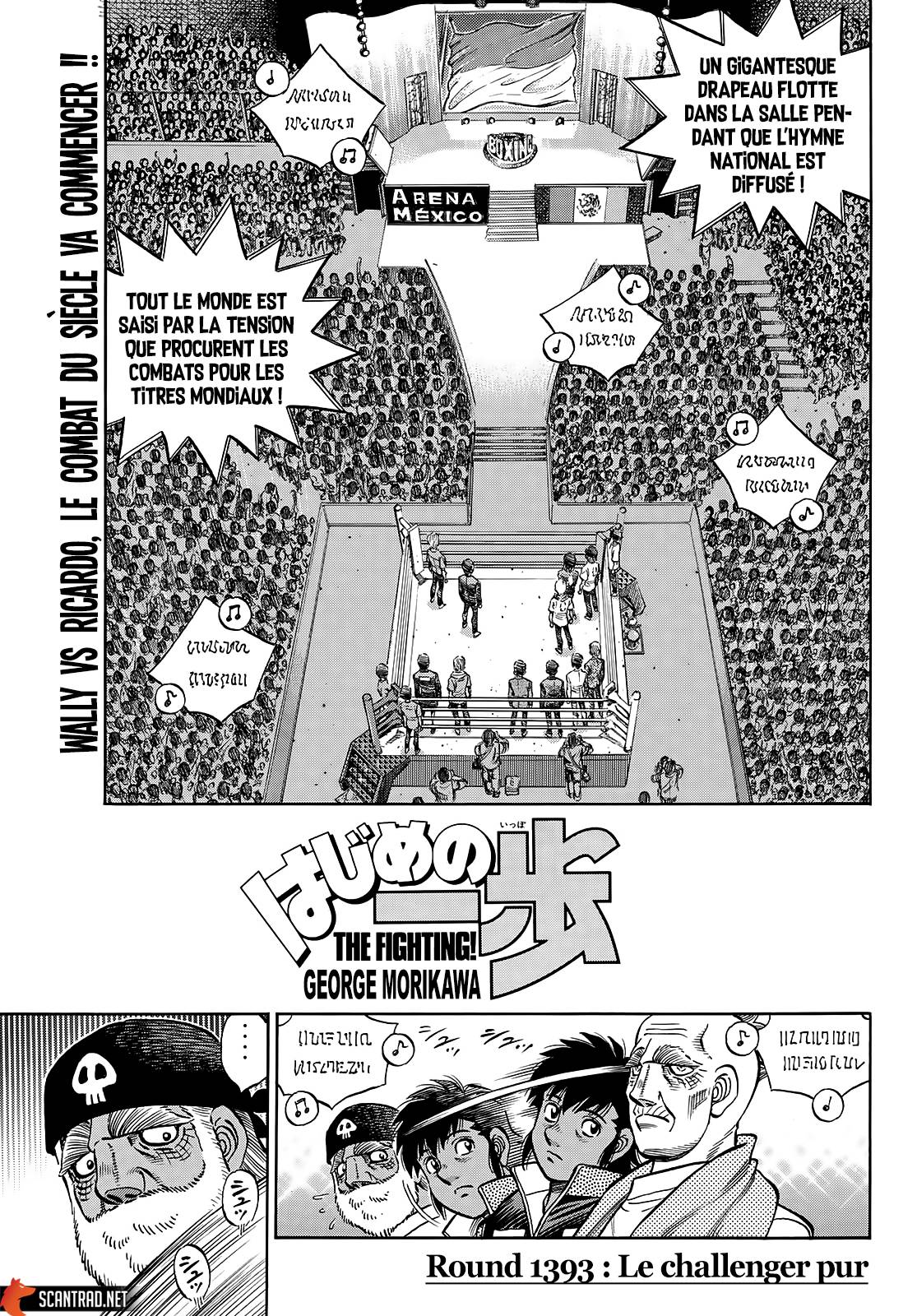 Lecture en ligne Hajime No Ippo 1393 page 1