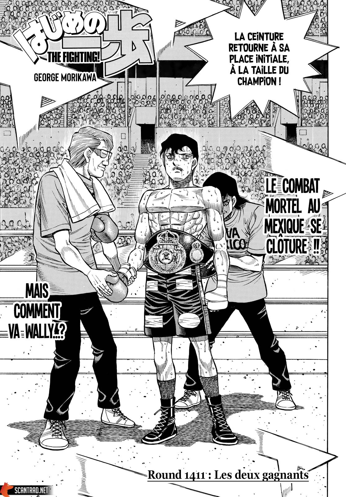 Lecture en ligne Hajime No Ippo 1411 page 1