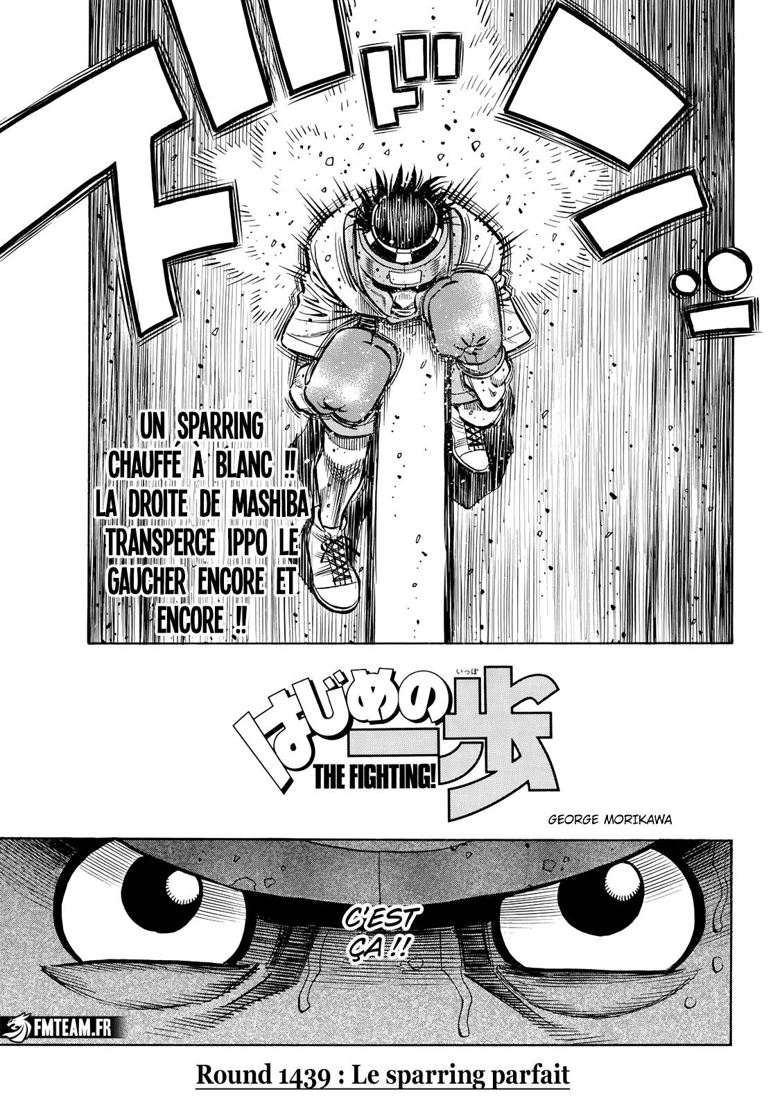 Lecture en ligne Hajime No Ippo 1439 page 1