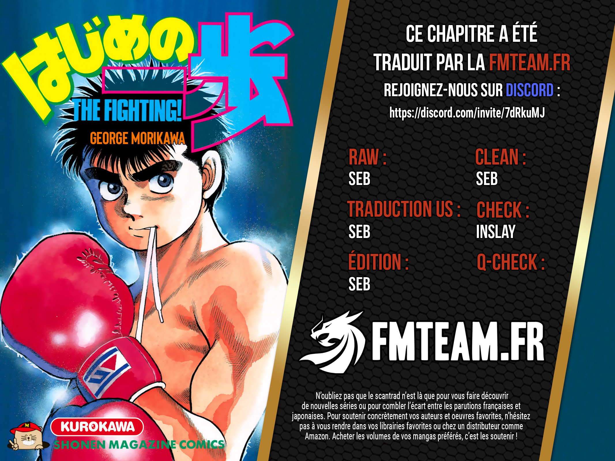 Lecture en ligne Hajime No Ippo 1440 page 2