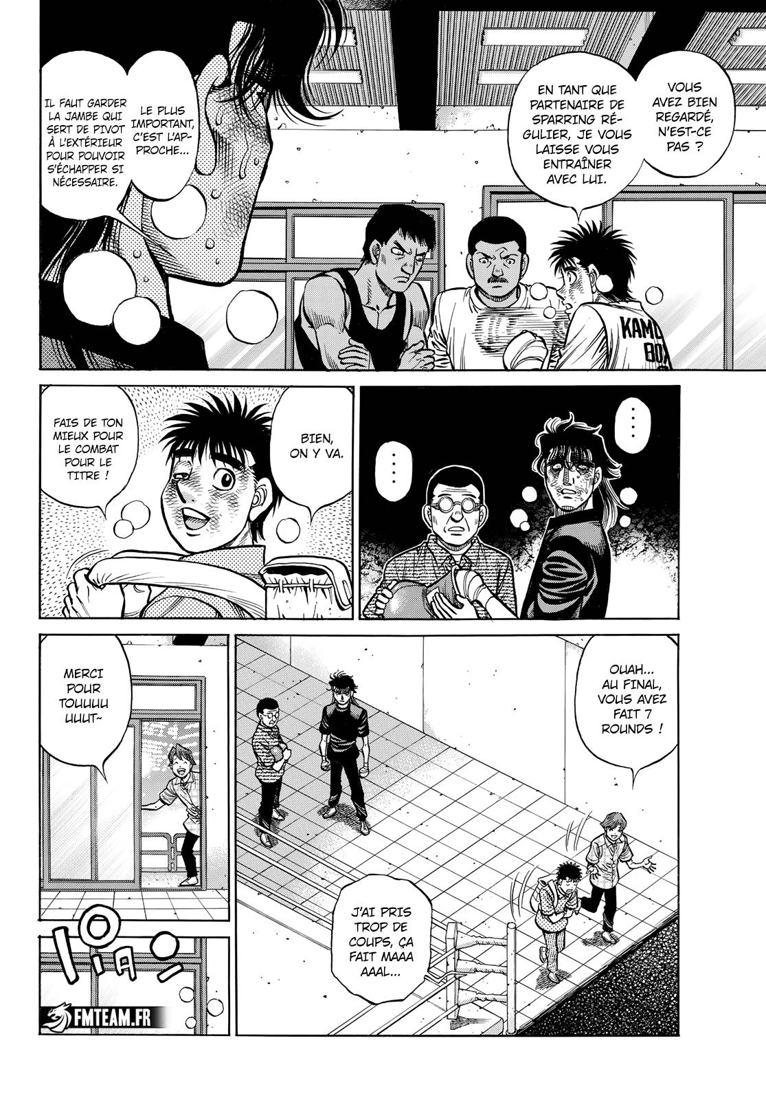 Lecture en ligne Hajime No Ippo 1440 page 8