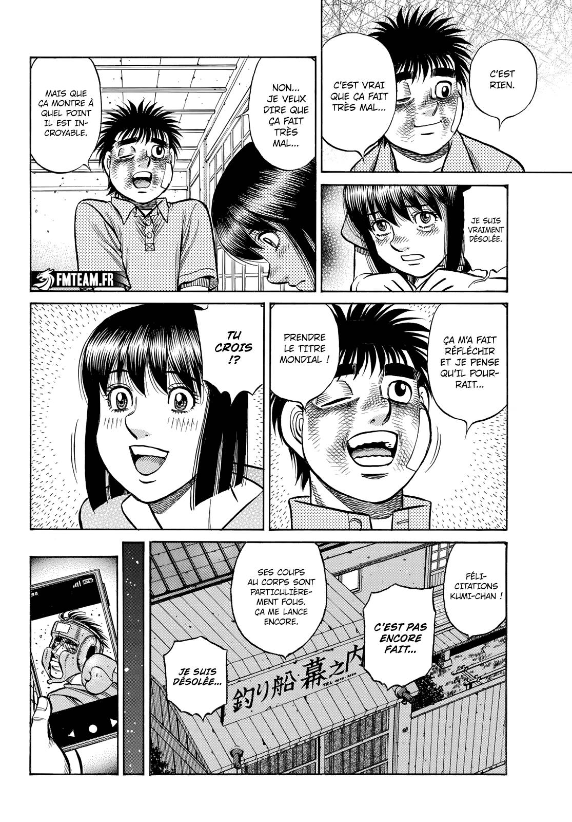 Lecture en ligne Hajime No Ippo 1440 page 16