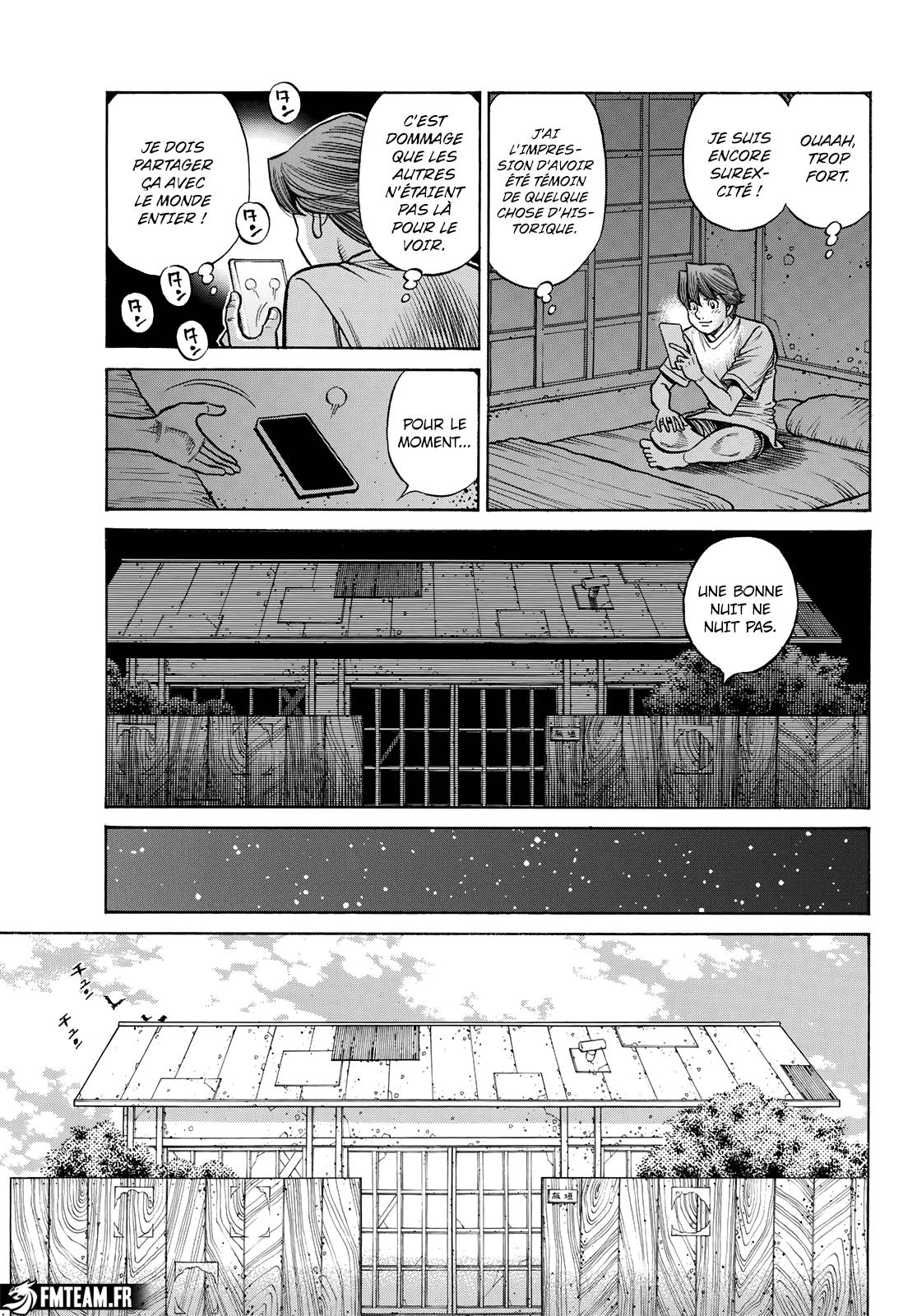 Lecture en ligne Hajime No Ippo 1440 page 17