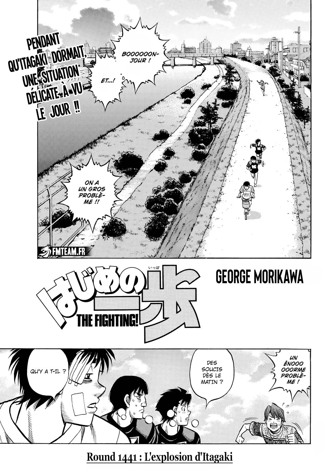 Lecture en ligne Hajime No Ippo 1441 page 1