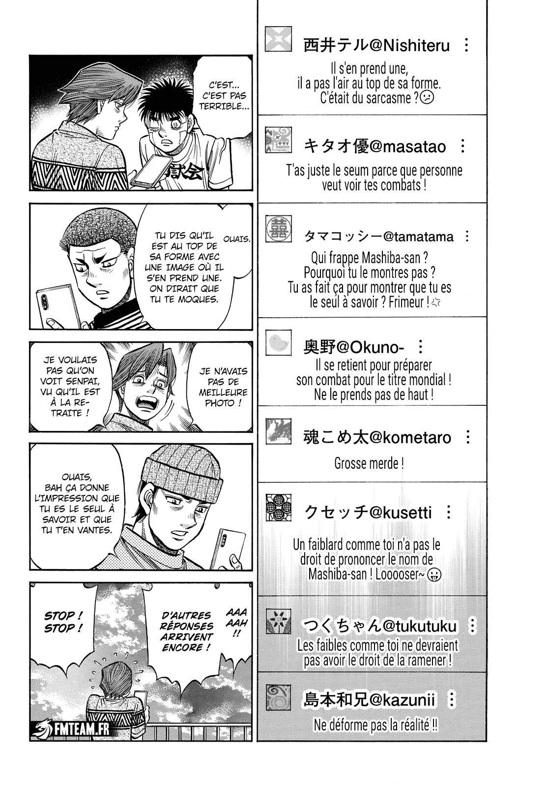 Lecture en ligne Hajime No Ippo 1441 page 7