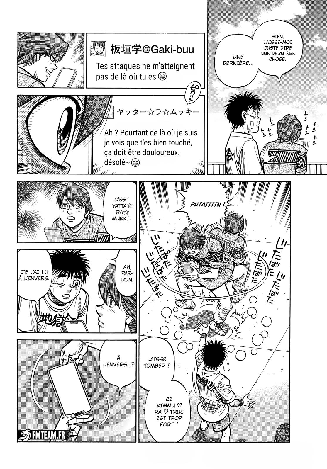 Lecture en ligne Hajime No Ippo 1442 page 7