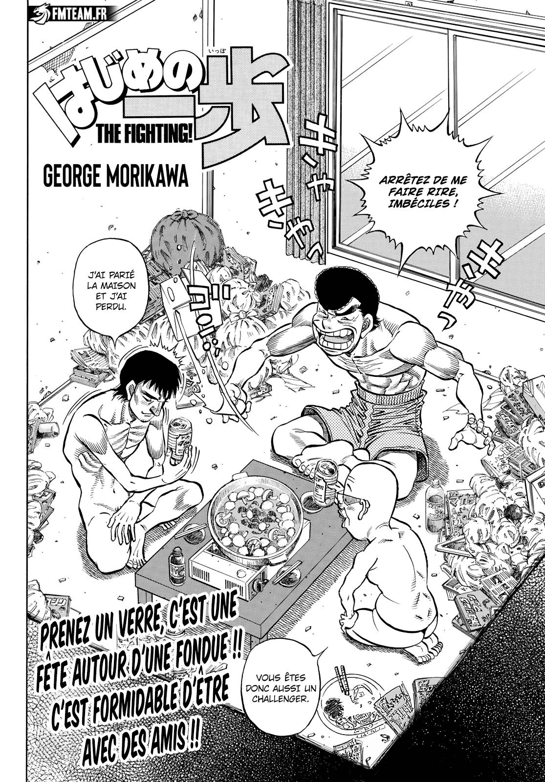 Lecture en ligne Hajime No Ippo 1443 page 3