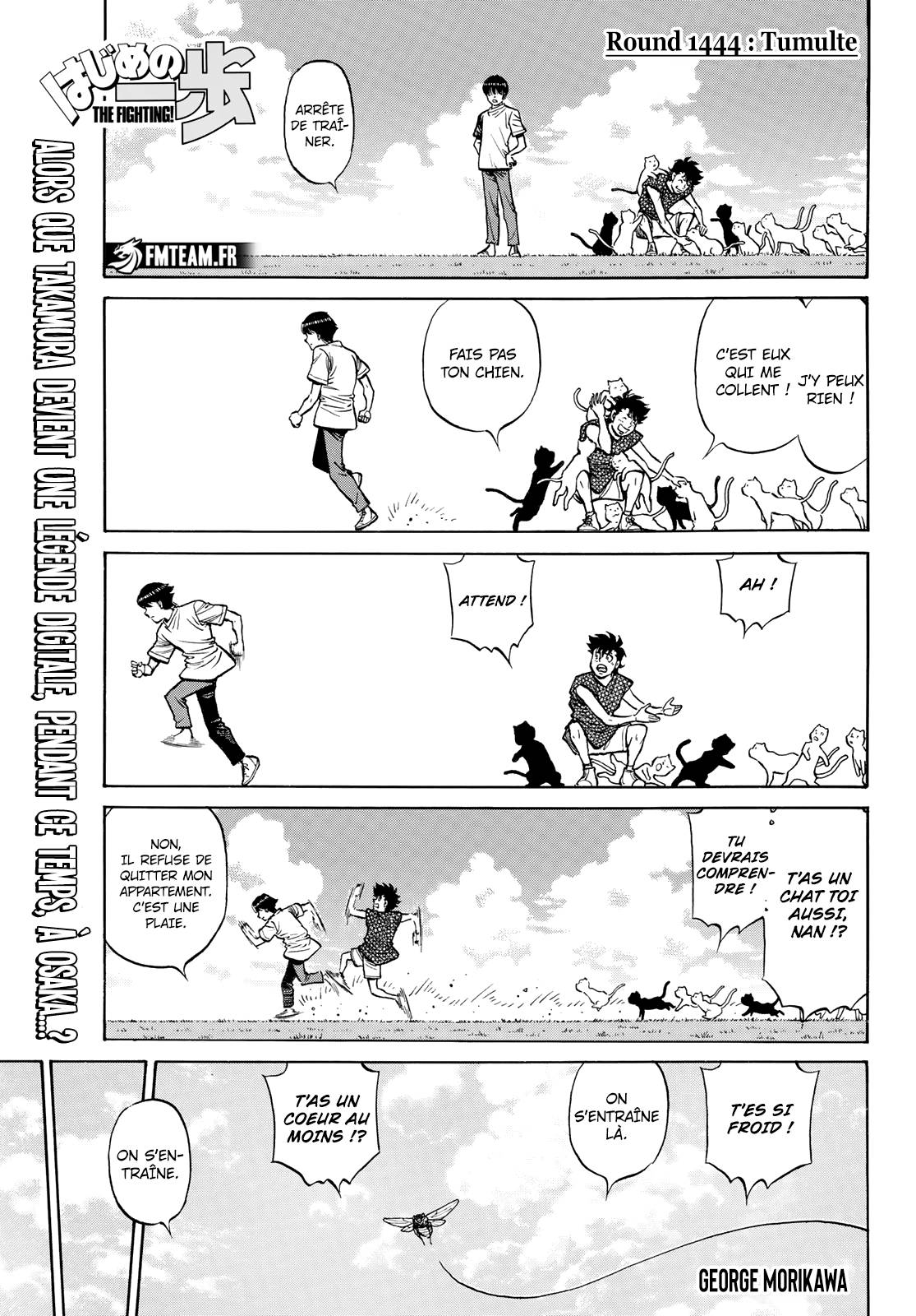 Lecture en ligne Hajime No Ippo 1444 page 3