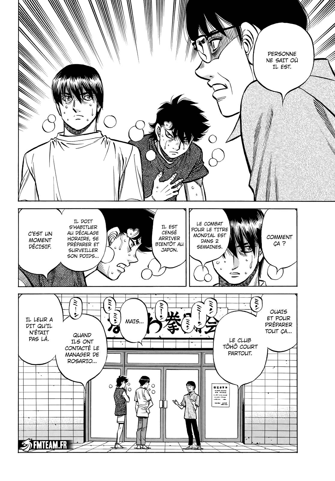 Lecture en ligne Hajime No Ippo 1444 page 6