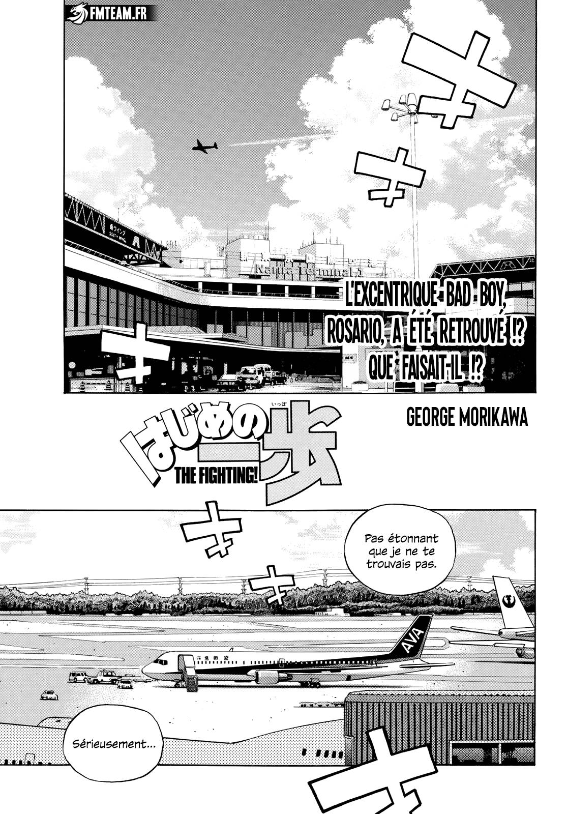 Lecture en ligne Hajime No Ippo 1446 page 1