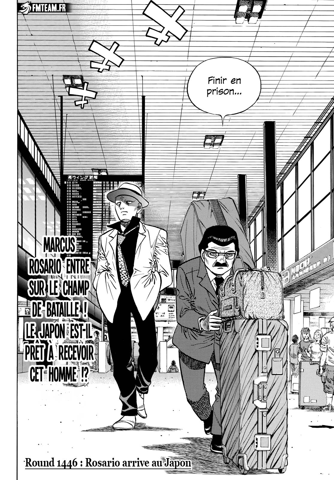 Lecture en ligne Hajime No Ippo 1446 page 3