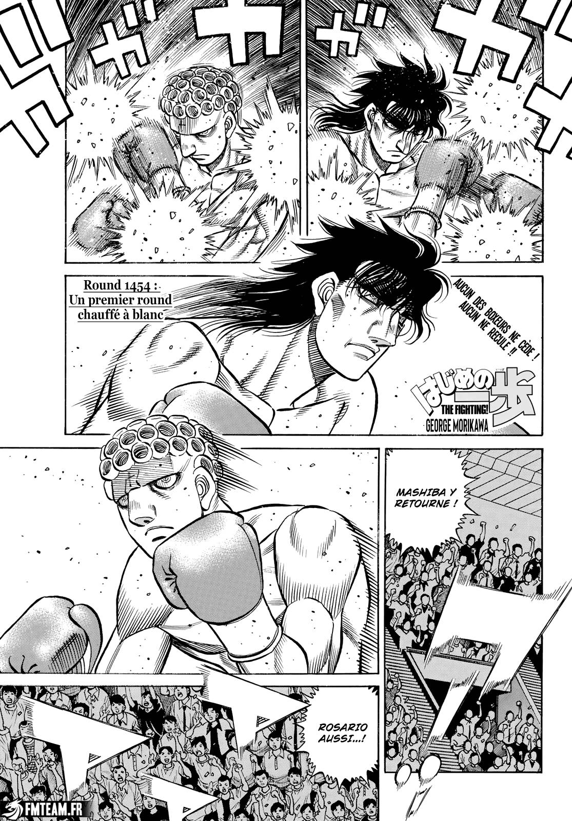 Lecture en ligne Hajime No Ippo 1454 page 1