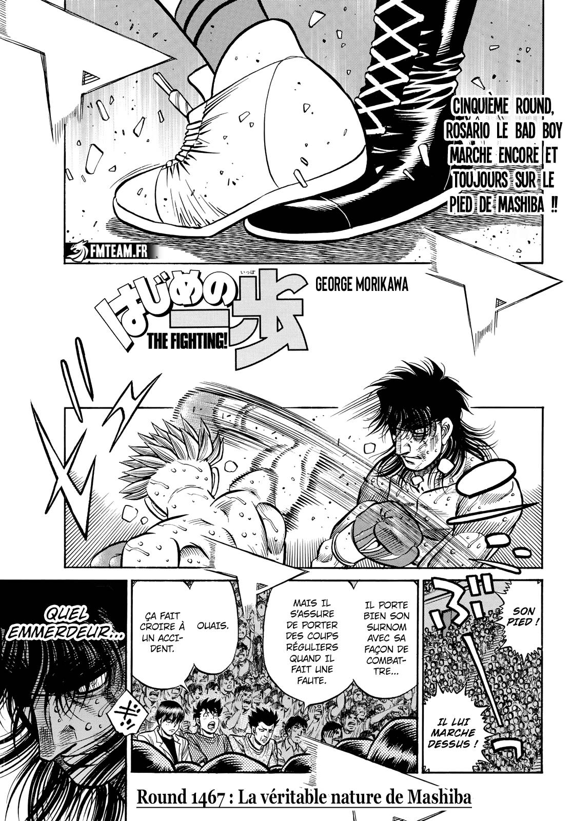 Lecture en ligne Hajime No Ippo 1467 page 1