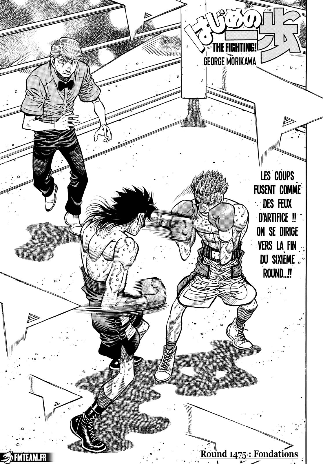 Lecture en ligne Hajime No Ippo 1475 page 1