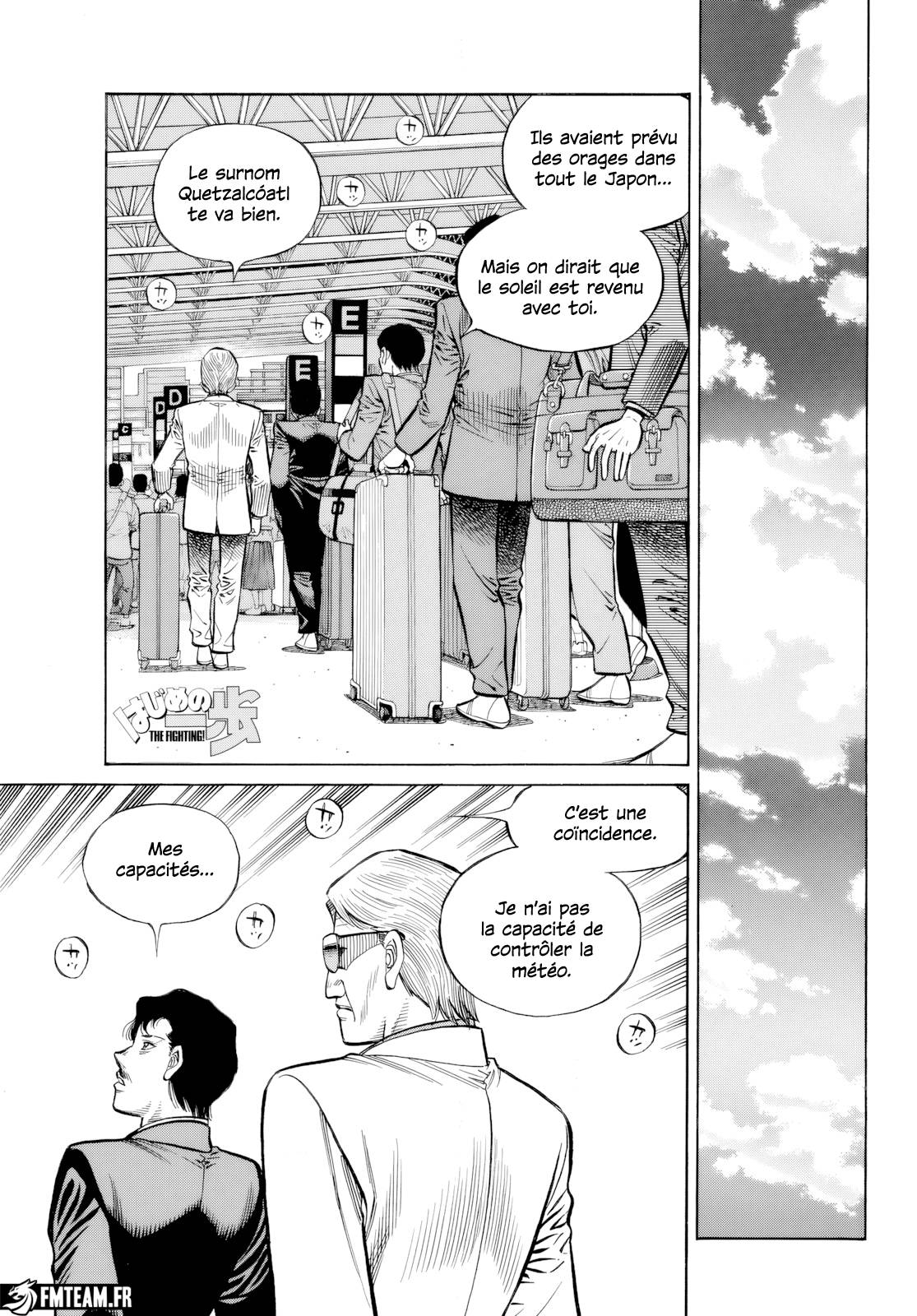 Lecture en ligne Hajime No Ippo 1485 page 1