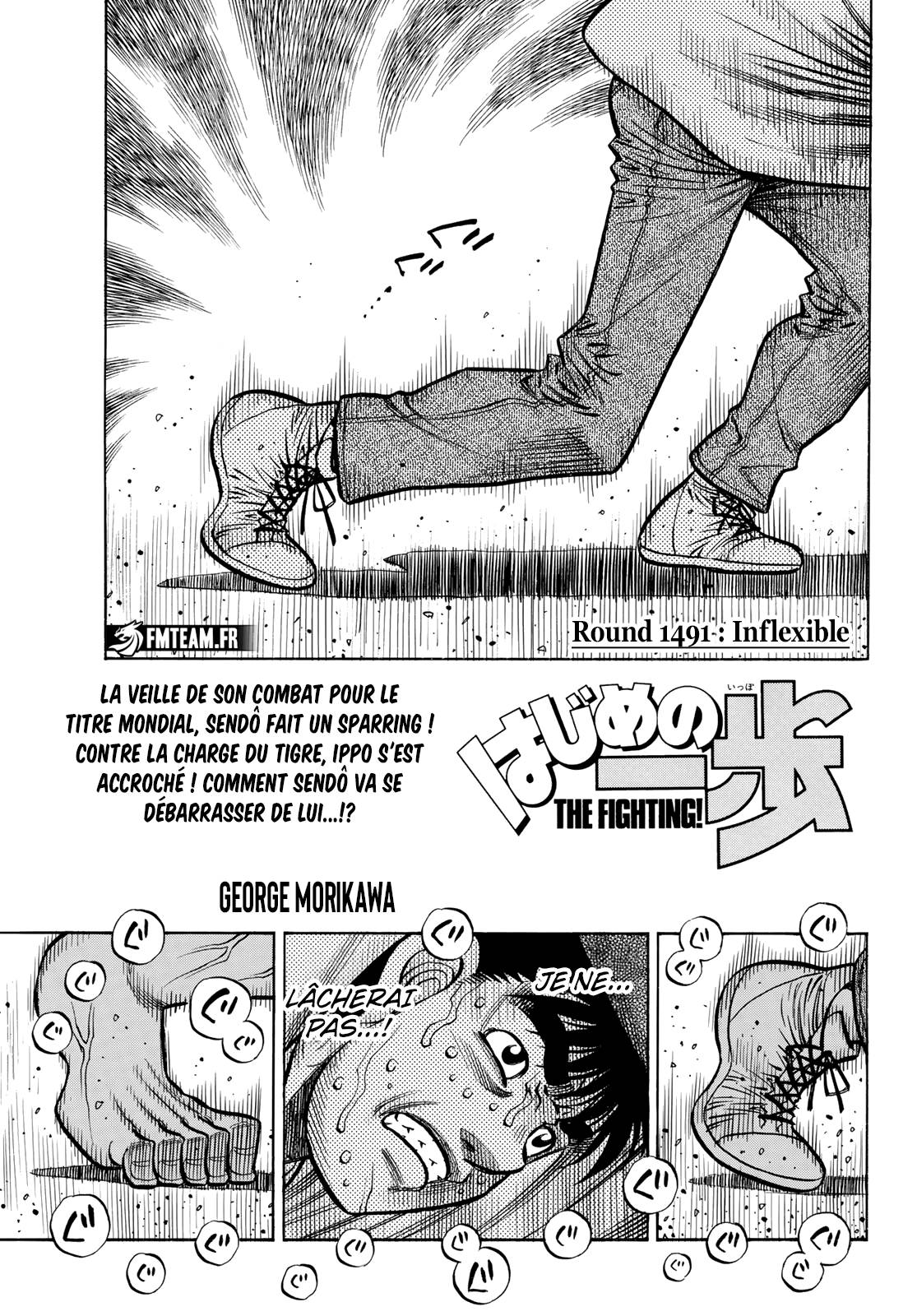 Lecture en ligne Hajime No Ippo 1491 page 1