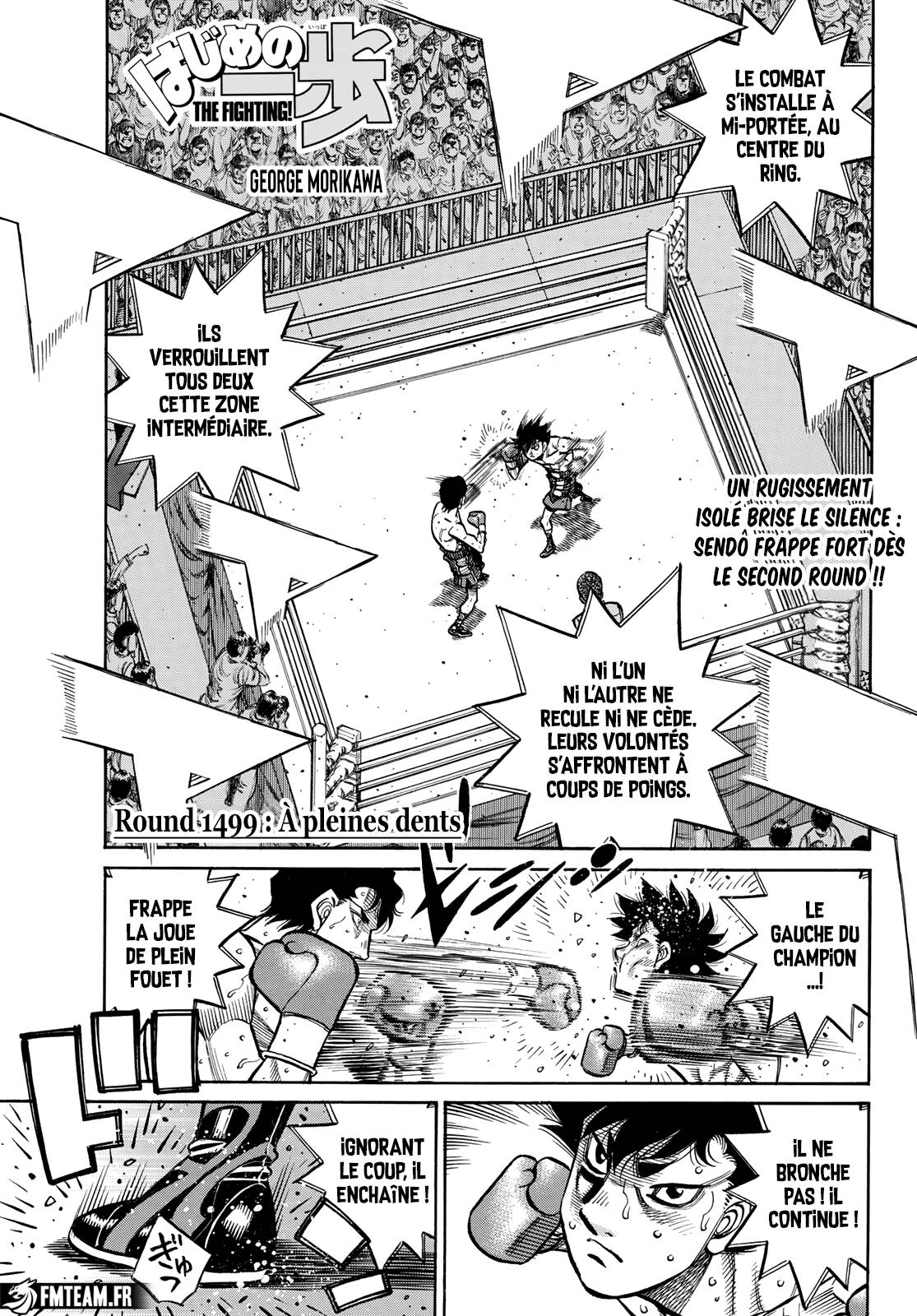 Lecture en ligne Hajime No Ippo 1499 page 1