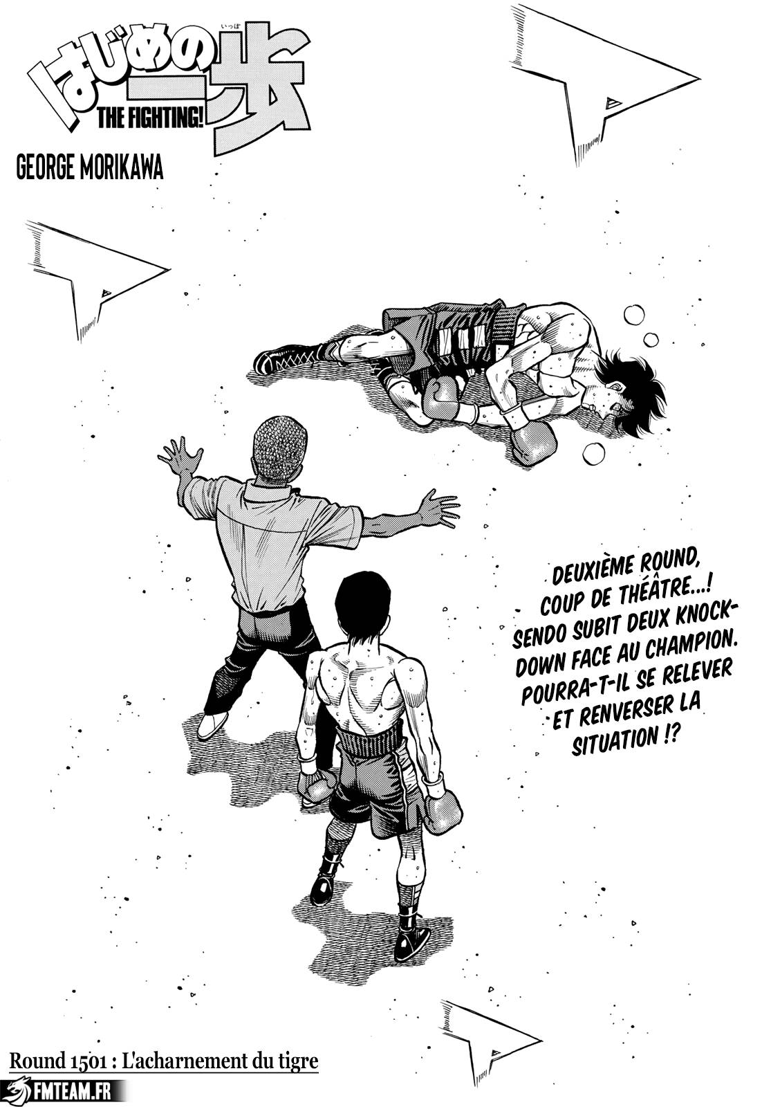Lecture en ligne Hajime No Ippo 1501 page 1