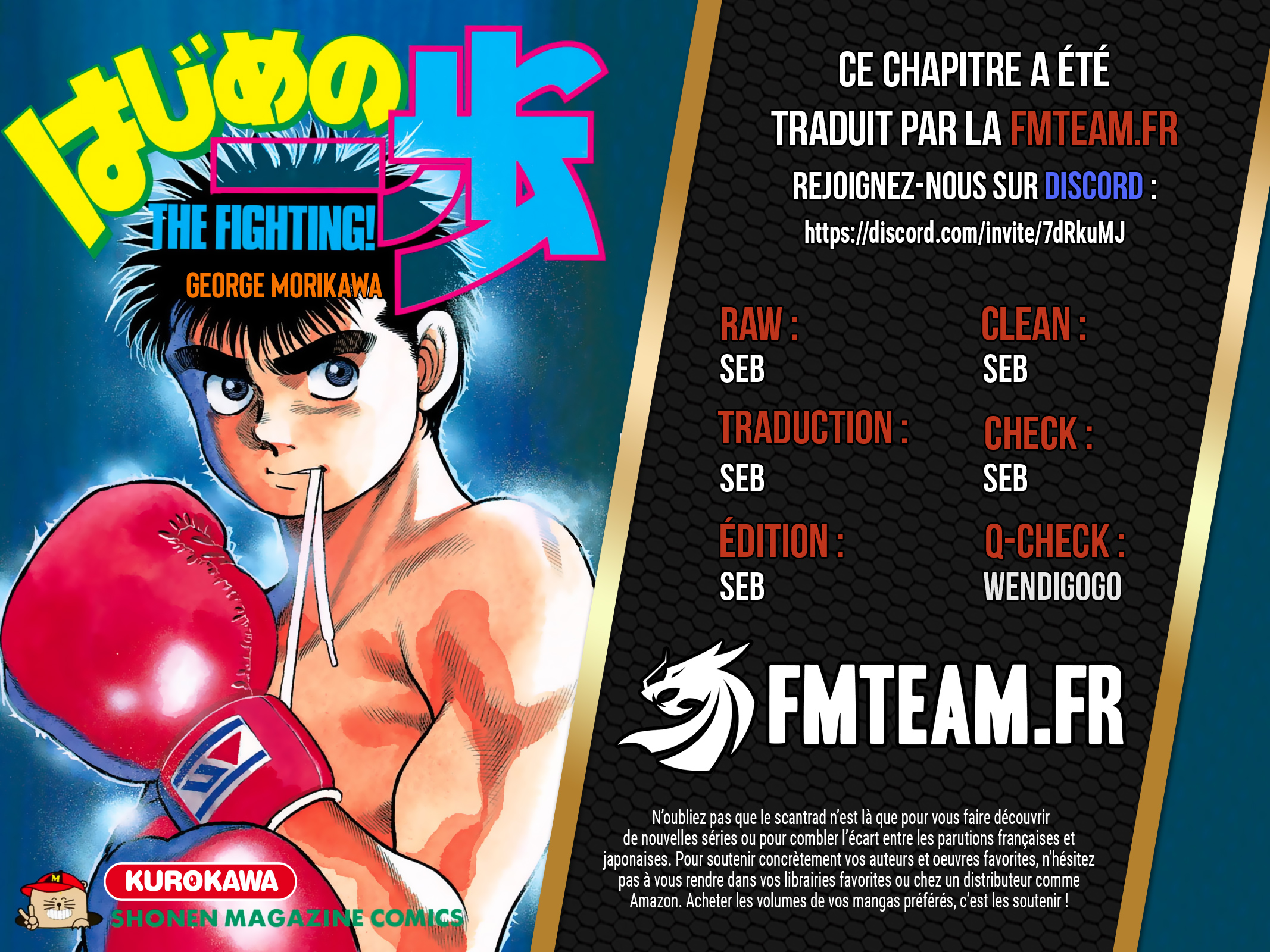 Lecture en ligne Hajime No Ippo 1506 page 2