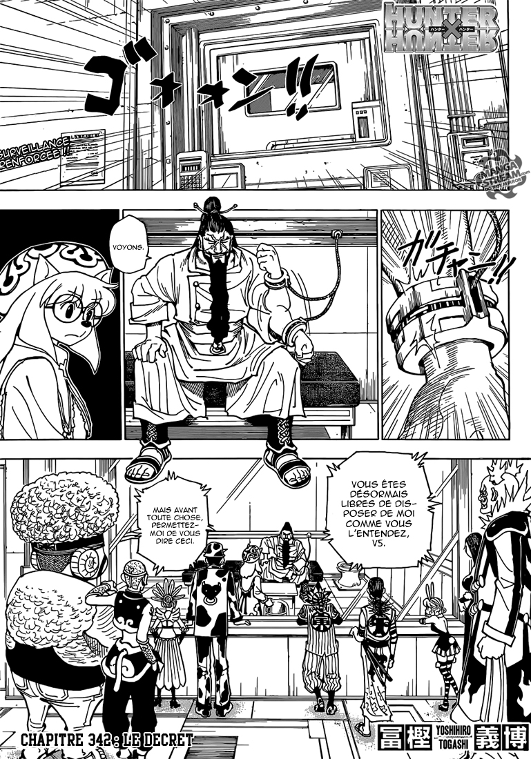 Lecture en ligne Hunter X Hunter 342 page 2