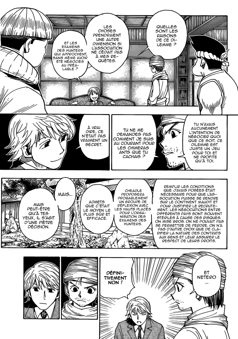 Lecture en ligne Hunter X Hunter 343 page 6