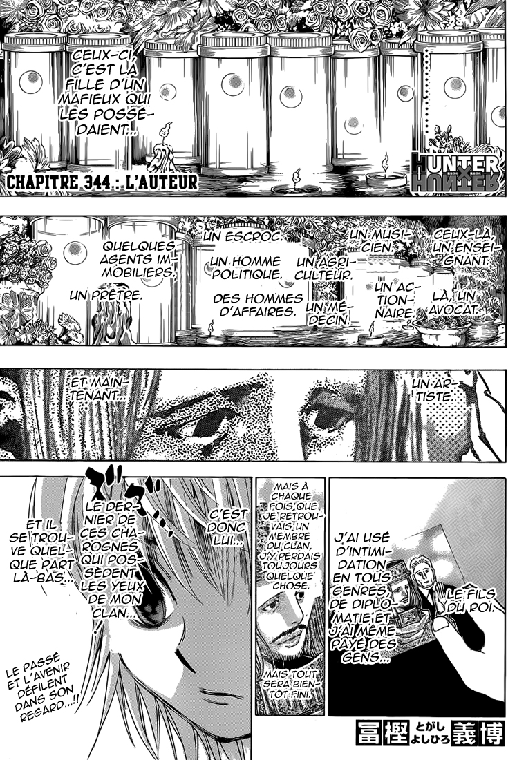 Lecture en ligne Hunter X Hunter 344 page 2